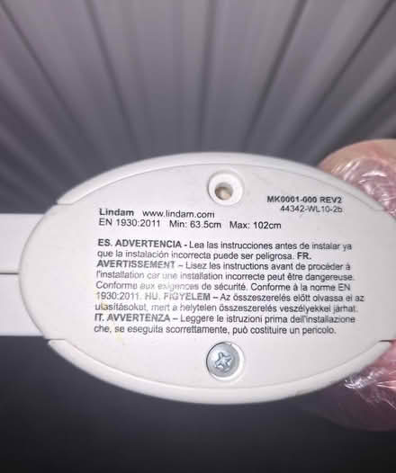 Photo of free Stair gate (DE223PS) #2