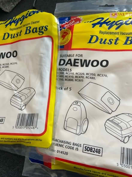 Photo of free Hoover Bags (Ware SG12) #2