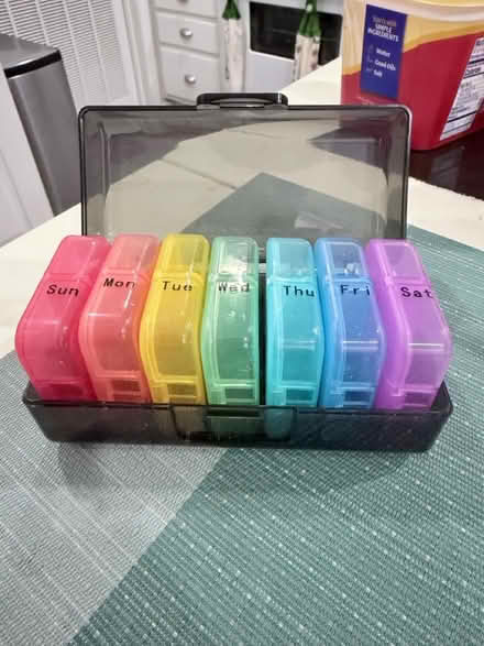 Photo of free (3) Weekly Pill Containers (Mount Laurel) #1