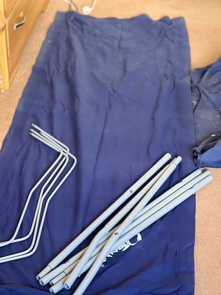 Photo of free Blue camp bed (Bridge of Allan FK9) #1