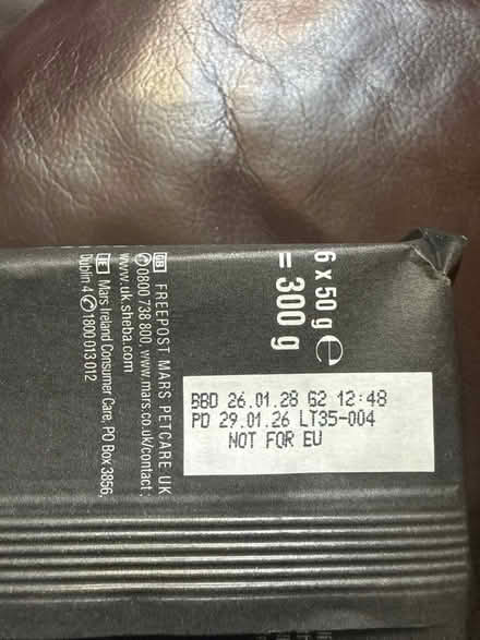 Photo of free Cat food (21 Tallis street M12) #2