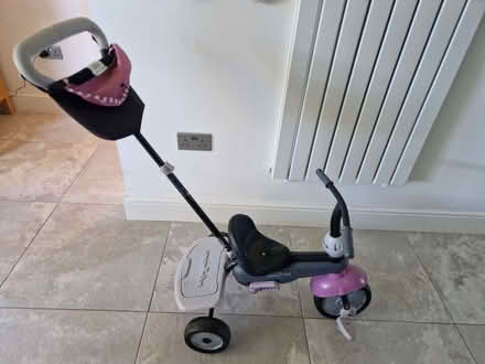 Photo of free SmartTrike child or toddler trike with push along handle (Penarth CF64) #1