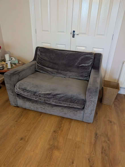 Photo of free Corner Sofa and Snuggler in Slate Grey (Eaton CW12) #4