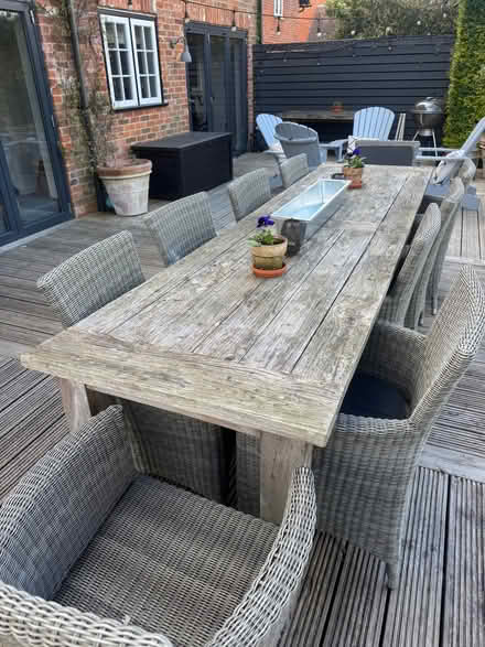 Photo of free Large 10 seater table (Binfield Heath RG9) #1