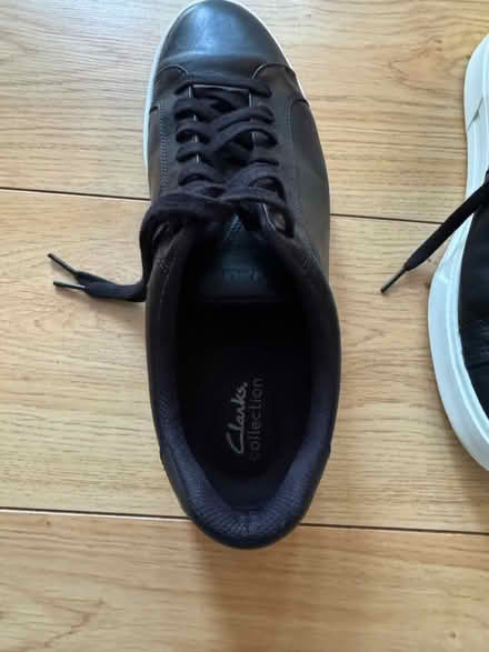 Photo of free Clarks mens shoes size 10.5 (DA3 New Ash Green) #2