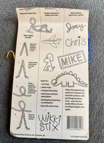 Photo of free Wikki Stix (Downtown) #2