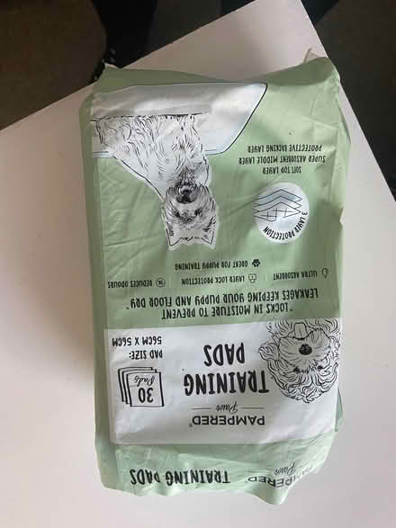 Photo of free Puppy Pads, 18 Left (CT3) #1