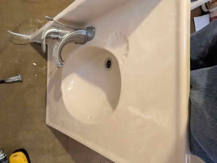 Photo of free 32" Bathroom Vanity (Hopkins, alley 16th Ave N) #2