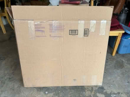 Photo of free Framed art shipping box (Wedgwood) #1