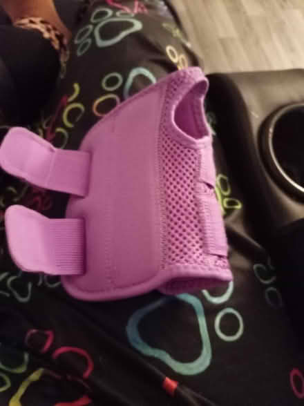 Photo of free Small left wrist brace in purple (Worsborough S705PF) #1