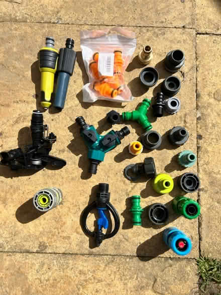 Photo of free Hose connectors, splitter etc (Tetbury GL8) #1