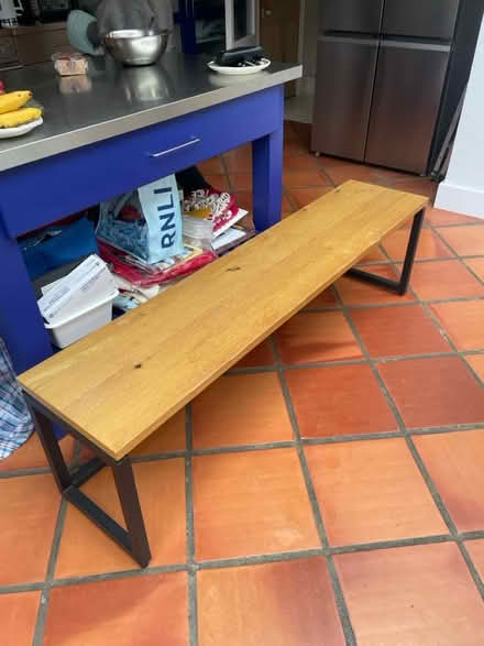 Photo of free Wooden and metal bench (Streatham Common) #1