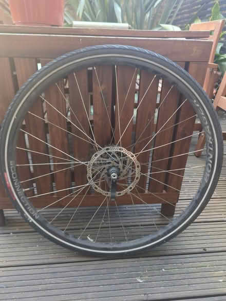 Photo of free Bontrager Disc wheel, nimbus tyre (Shadwell E1) #1