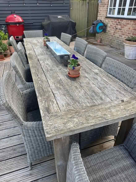 Photo of free Large 10 seater table (Binfield Heath RG9) #2