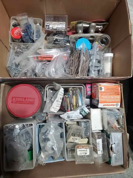 Photo of free Assorted building hardware (West end) #1