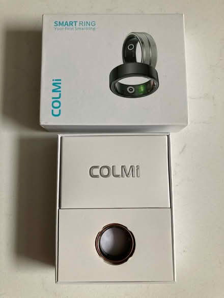 Photo of free COLMi smart ring, size 9, gold colour (Cottonmill AL1) #1
