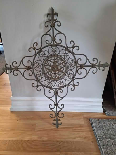 Photo of free patio cushions, metal medalliaons (Kanata) #1