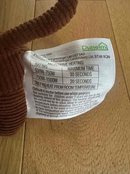 Photo of free Sausage dog heating pack (Ingatestone CM4) #2