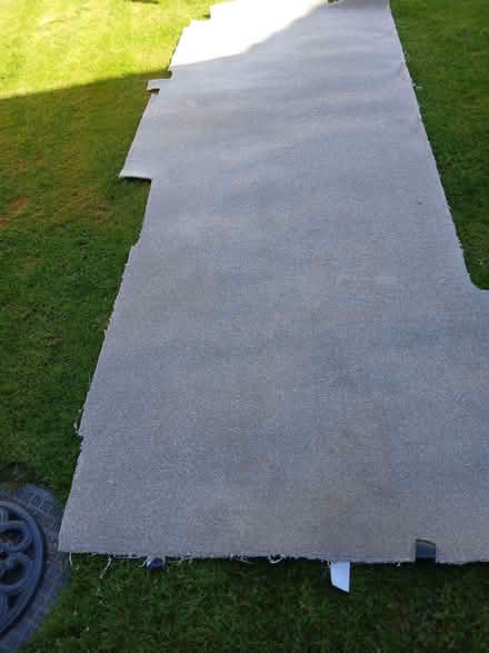 Photo of free Addis Laundry Basket and new carpet offcut 11ft ×4 ft (Woodchurch CH49) #2