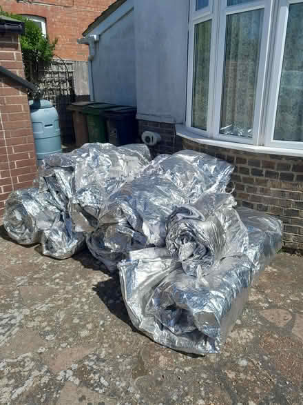 Photo of free Superfoil multilayer insulation - large offcuts (Harley Shute TN38) #1