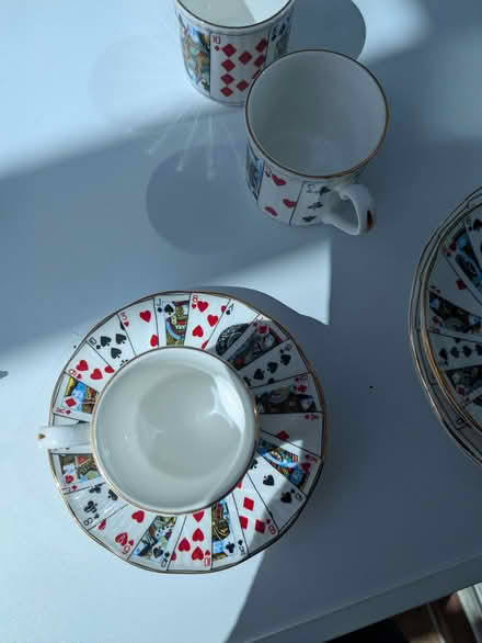 Photo of free Pretty fine bone china small coffee cups (Burnham SL1) #3