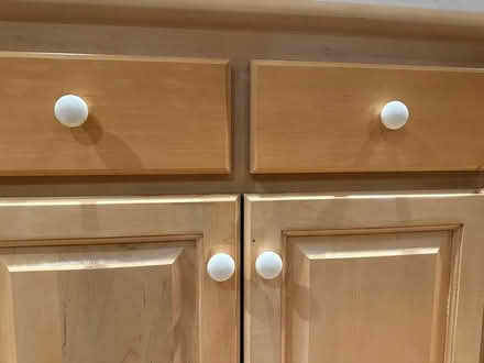 Photo of free Ceramic drawer/cupboard pull knobs (Maple Grove) #3