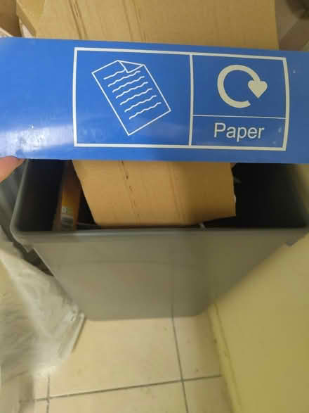 Photo of free Office paper recycling bins (IG11 Barking) #2