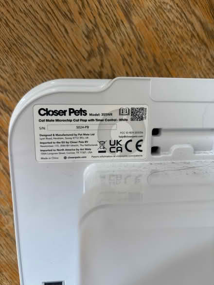 Photo of free Microchip cat flap (FK2) #3