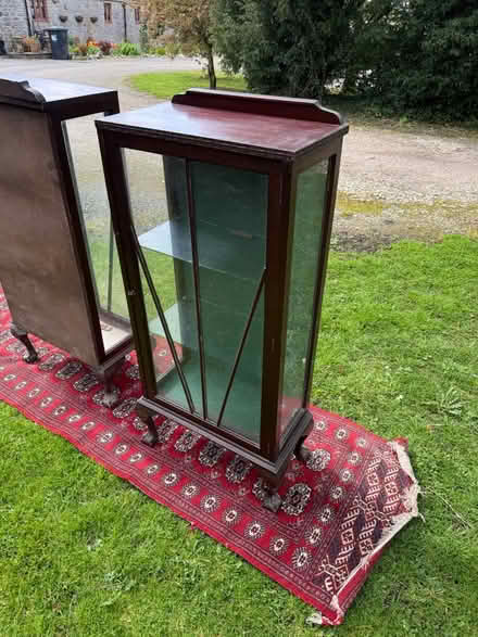 Photo of free Mahogany glass book cases (De6 1pa) #3