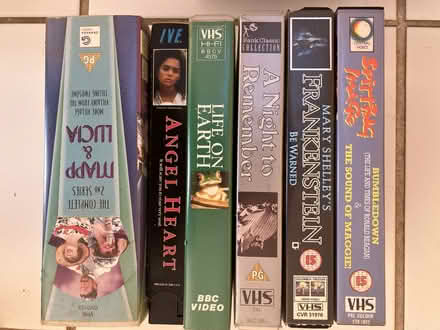 Photo of free Bag of VHS tapes (Hailsham BN27) #2