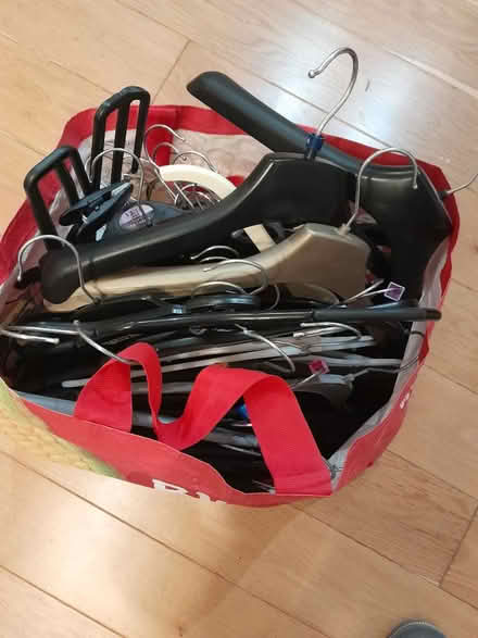 Photo of free Plastic Clothes Hangers (Worle, Weston super mare BS22) #2