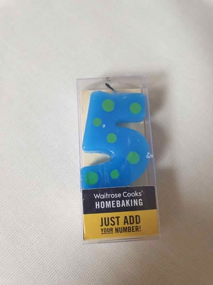 Photo of free No. 5 Birthday Candle (Stratford, E15) #1