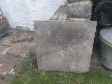 Photo of free 5 Concrete Slabs 450 x 450mm, Grey (Round Hill BN2) #1