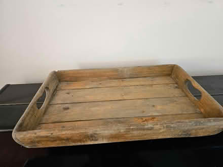 Photo of free Wooden tray (Glenageary) #1