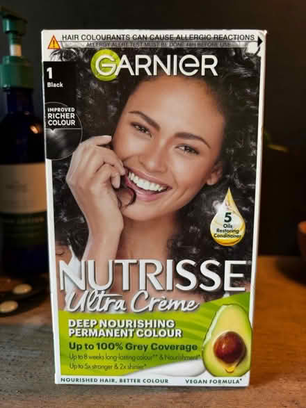Photo of free Black permanent hair dye (Reading RG2) #1