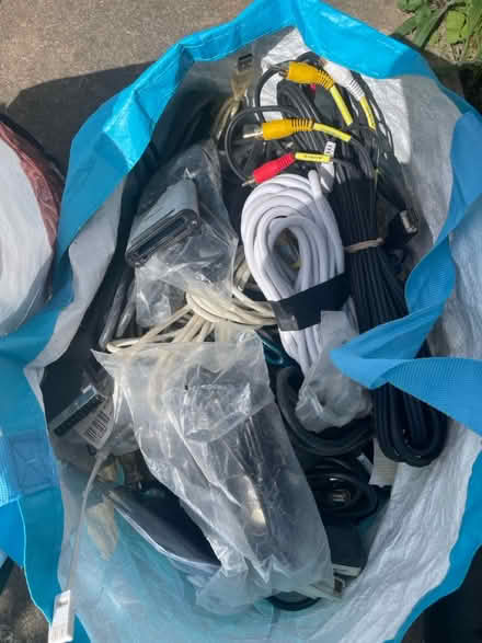 Photo of free Two bags of cables (Sevenoaks TN13) #3