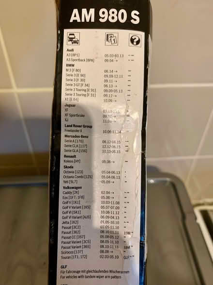 Photo of free Bosch Wiper Blades (Sutton Leach WA9) #3