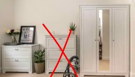 Photo of free IKEA wardrobe and chest of draws (Bernards Heath AL1) #1