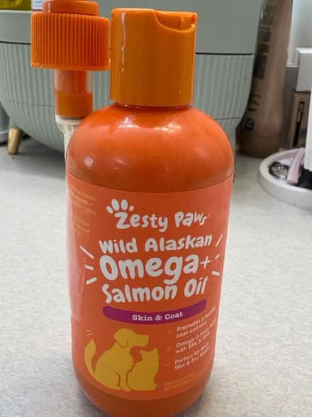 Photo of free Omega Salmon oil, for pets (Thornton) #1