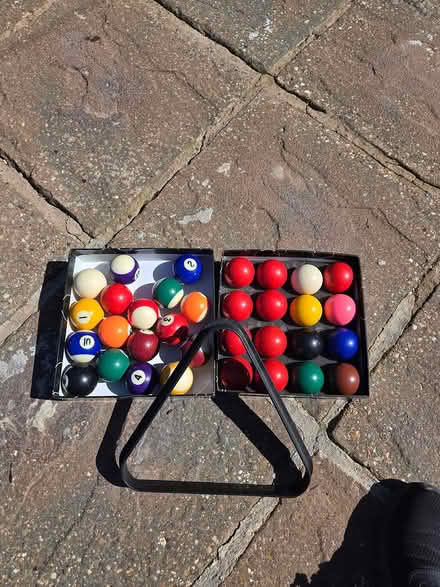 Photo of free Set of snooker and pool balls (Asfield workington ca14) #1
