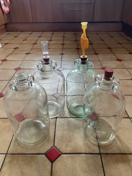 Photo of free 4x glass Demijohns (Within Fields HX3) #1