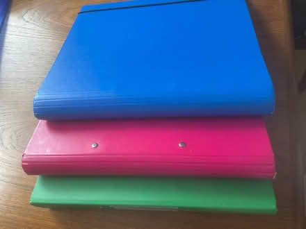 Photo of free Three A4 Ring Binders (Kingsway CB4) #2