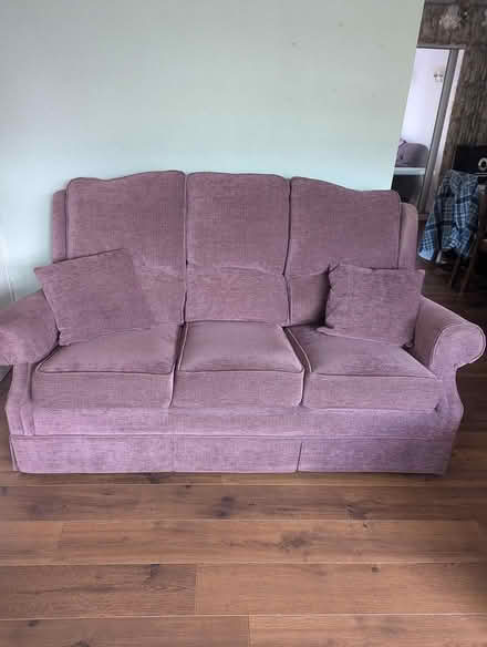 Photo of free 3 seater sofa and matching chair (OX14) #2