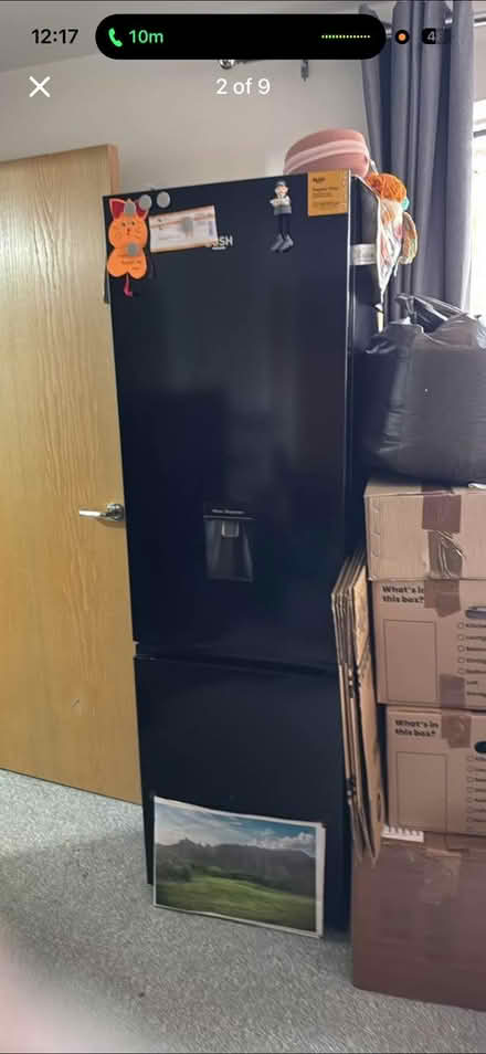 Photo of free Bush Fridge Freezer - Black (Tonbridge, Kent) #1