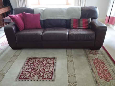 Photo of free 3-piece Leather Suite (Milltown Galway) #2