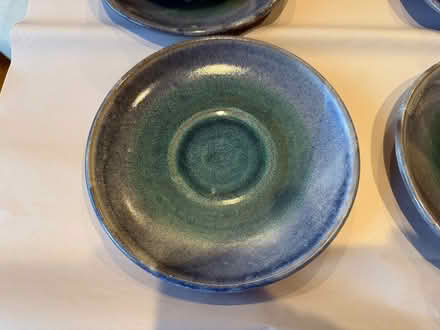 Photo of free Handcrafted pottery mugs & saucers (Winchester) #3