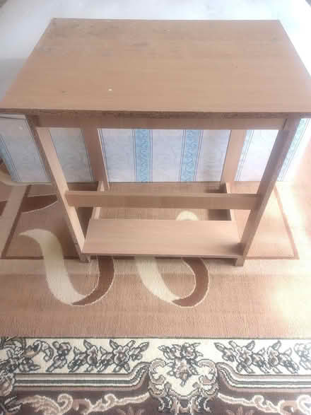 Photo of free Small wooden side table (TW7 4) #1