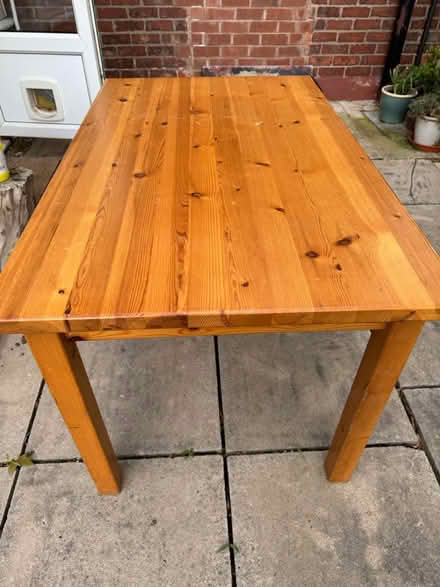 Photo of free Solid wood dining table (Heald Green SK8) #1