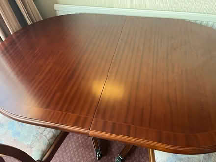 Photo of free Mahogany Dining Set (Canklow S60) #1
