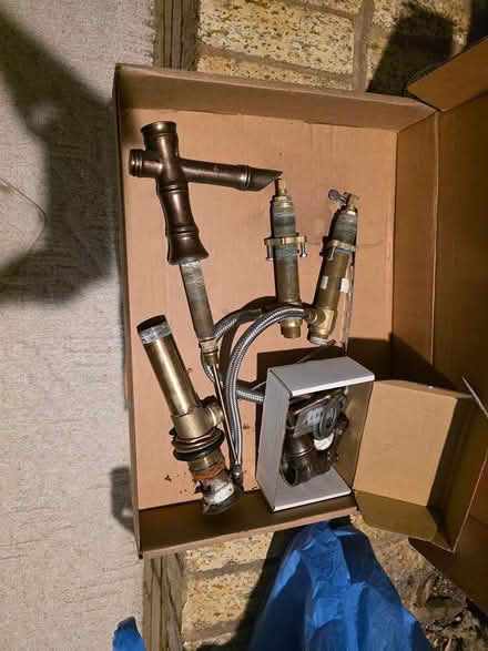 Photo of free Faucet for bathroom oil rubbed (I 20& I 285 Decatur) #2